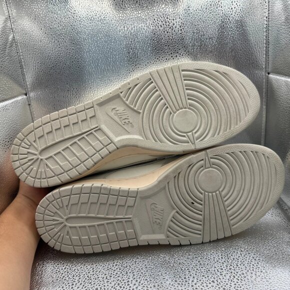 Size 14 Nike Dunk Low Mens Sail and Light‎ Bone Athletic Sneaker DD1503-107 - Picture 10 of 11